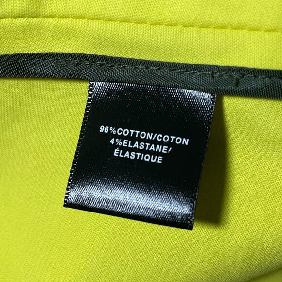 NEW Lafayette 148 New York Zip Up Jacket Parakeet Yellow - Size P (Petite Small) - Picture 9 of 12